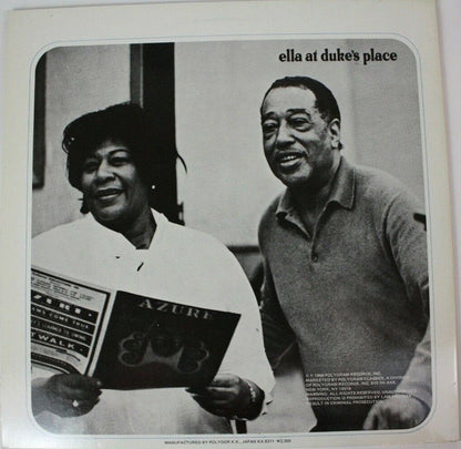 Ella Fitzgerald and Duke Ellington : Ella At Duke's Place (LP,Album,Stereo)