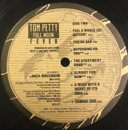 Tom Petty : Full Moon Fever (LP,Album,Club Edition)