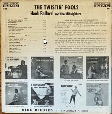Hank Ballard & The Midnighters : The Twistin' Fools (LP)