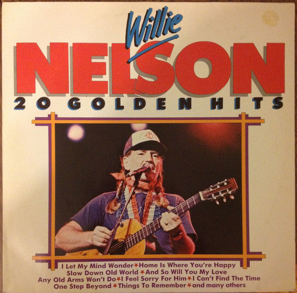 Willie Nelson : 20 Golden Hits (LP,Compilation)