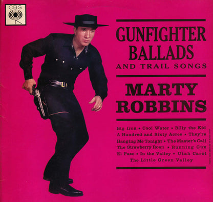 Marty Robbins : Gunfighter Ballads And Trail Songs (LP,Album,Reissue,Stereo)