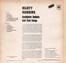 Marty Robbins : Gunfighter Ballads And Trail Songs (LP,Album,Reissue,Stereo)