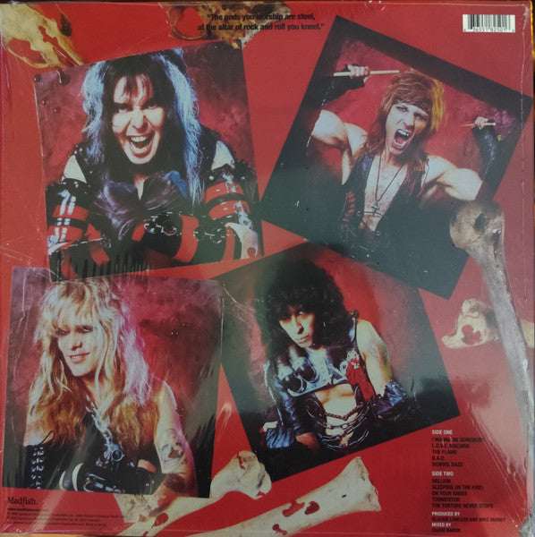 W.A.S.P. : W.A.S.P. (LP,Album,Reissue,Stereo)