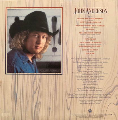 John Anderson (3) : I Just Came Home To Count The Memories (LP,Album,Stereo)