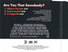 Aaliyah : Are You That Somebody? (Single)
