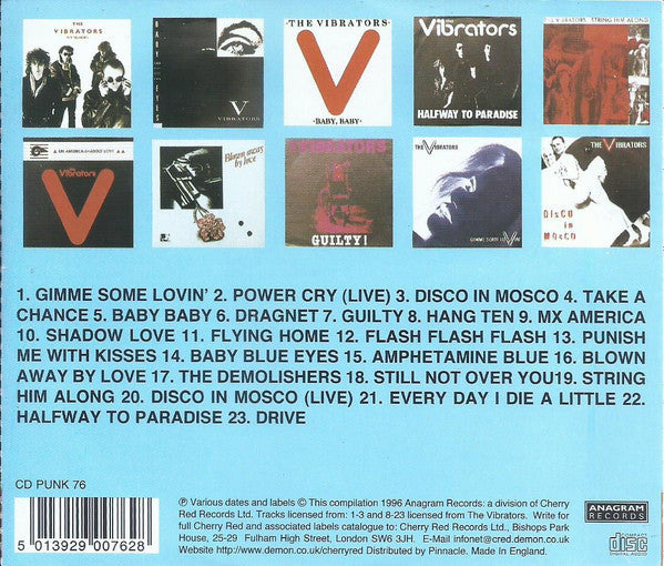 Vibrators, The : The Independent Punk Singles Collection (Compilation)