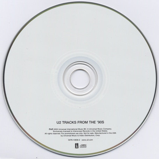 U2 : Tracks From The '90s (Promo)
