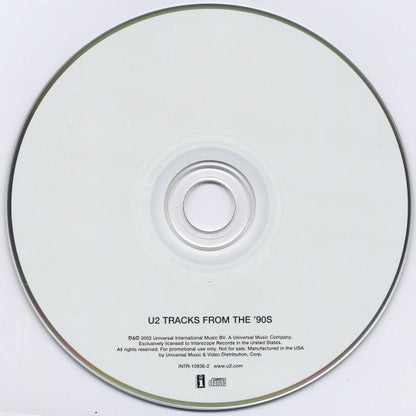 U2 : Tracks From The '90s (Promo)
