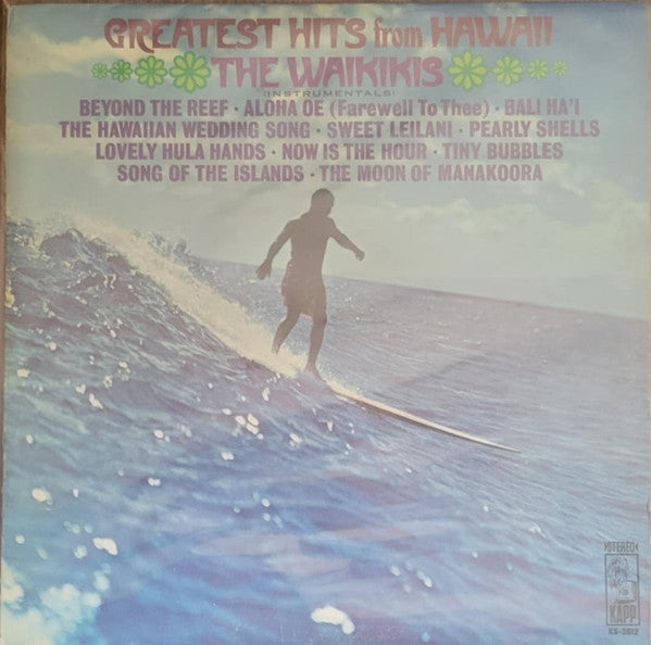 Waikiki's, The : Greatest Hits From Hawaii (Instrumentals) (LP,Stereo)