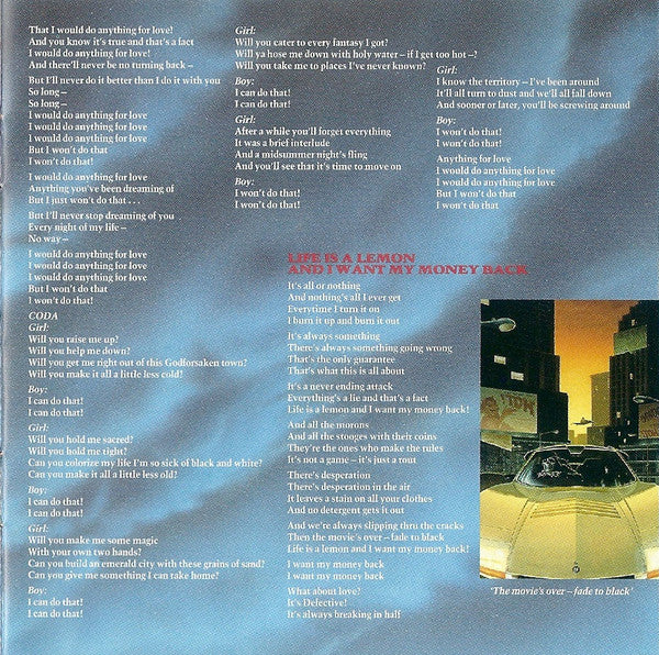 Meat Loaf : Bat Out Of Hell II: Back Into Hell... (Album,Club Edition)