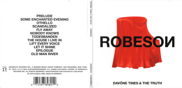 Davóne Tines & The Truth :  ROBESOИ (Album)
