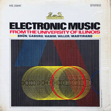 Herbert Brün / Kenneth Gaburo / Charles Hamm / Lejaren Hiller / Salvatore Martirano : Electronic Music From The University Of Illinois (LP,Album,Stereo)