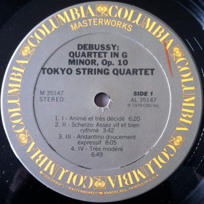 Tokyo String Quartet - Claude Debussy & Maurice Ravel : Debussy & Ravel Quartets (LP,Album)