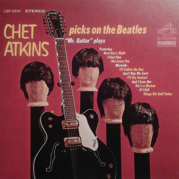Chet Atkins : Picks On The Beatles (Album,Stereo,Reissue)