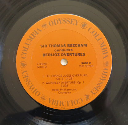 Sir Thomas Beecham, Royal Philharmonic Orchestra / Hector Berlioz : Sir Thomas Beecham Conducts Berlioz Overtures (LP,Album,Reissue,Mono)