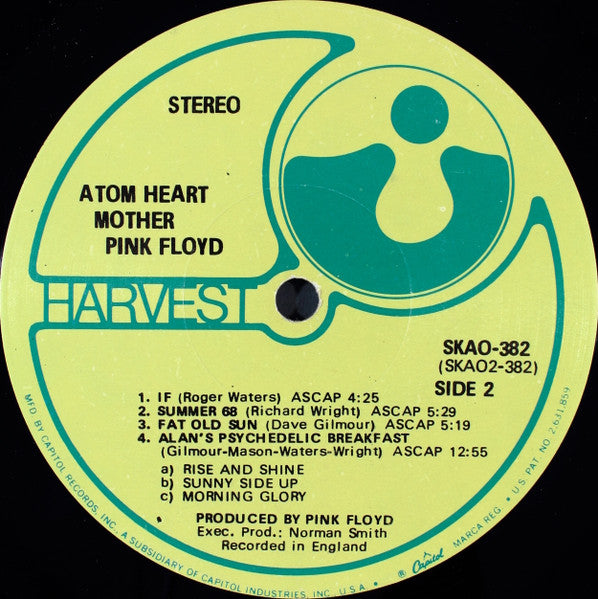 Pink Floyd : Atom Heart Mother (LP,Album,Stereo)