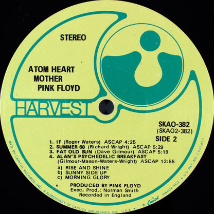 Pink Floyd : Atom Heart Mother (LP,Album,Stereo)