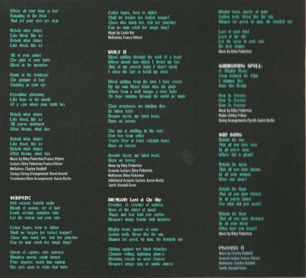 Castle Rat : The Bestiary (Album,Stereo)