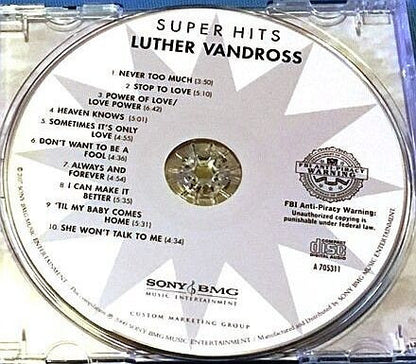 Luther Vandross : Super Hits (Compilation)