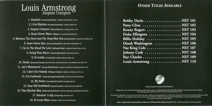 Louis Armstrong : Jeepers Creepers (Compilation)