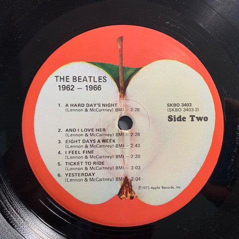 Beatles, The : 1962-1966 (LP,Compilation,Stereo)