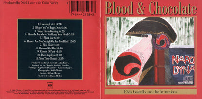 Elvis Costello & The Attractions : Blood & Chocolate (Album,Reissue)