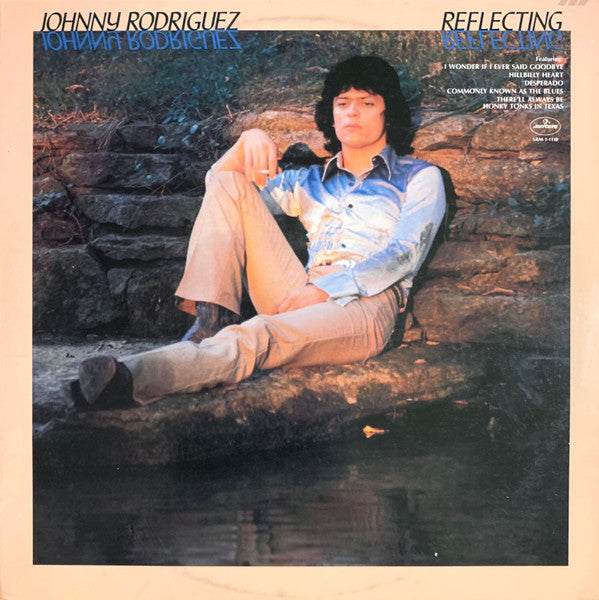 Johnny Rodriguez (4) : Reflecting (LP,Album,Stereo)