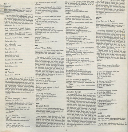 Various : Georgia Sea Island Songs (LP,Stereo)