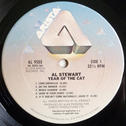 Al Stewart : Year Of The Cat (LP,Album,Reissue)