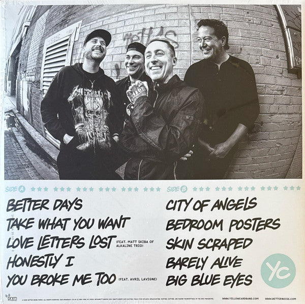 Yellowcard : Better Days (LP,Album)