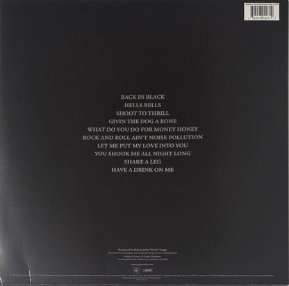 AC/DC : Back In Black (LP,Album,Reissue,Remastered,Stereo)