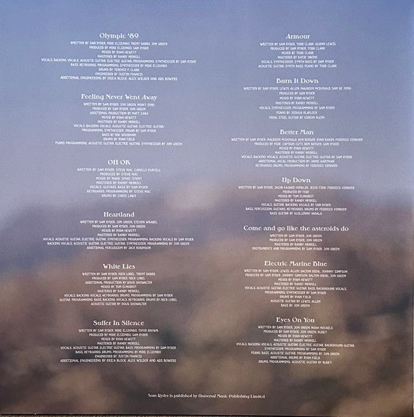 Sam Ryder : Heartland (LP,Album,Stereo)