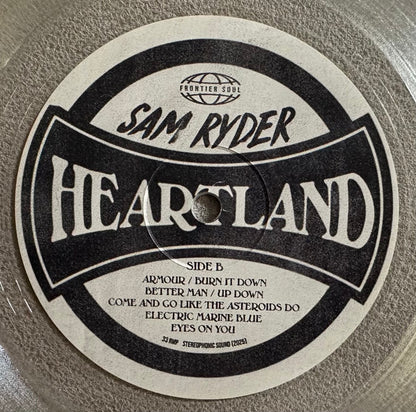 Sam Ryder : Heartland (LP,Album,Stereo)