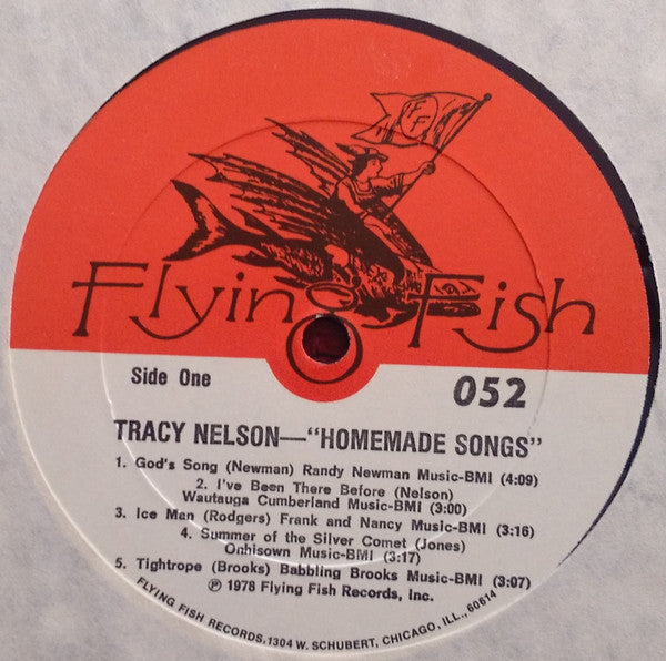 Tracy Nelson : Homemade Songs (LP,Album)