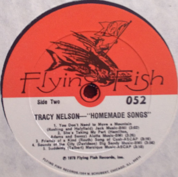 Tracy Nelson : Homemade Songs (LP,Album)
