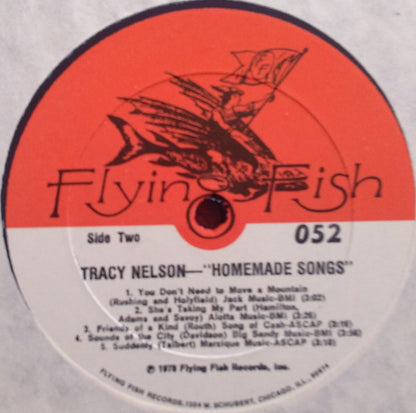 Tracy Nelson : Homemade Songs (LP,Album)