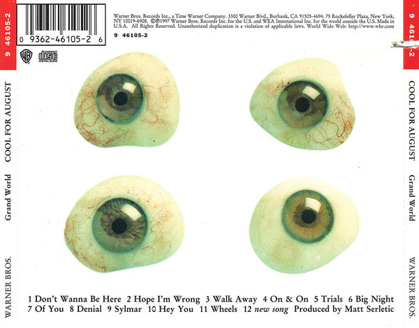 Cool For August : Grand World (Album,Stereo)