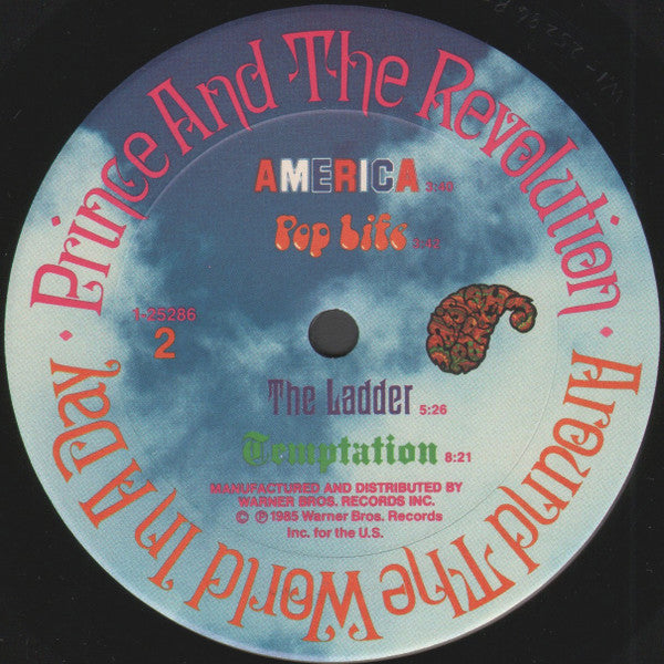 Prince And The Revolution : Around The World In A Day (LP,Album,Club Edition)