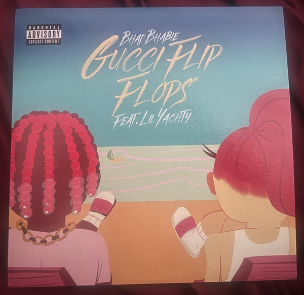 Bhad Bhabie : Gucci Flip Flops (7",45 RPM,Single,Limited Edition)