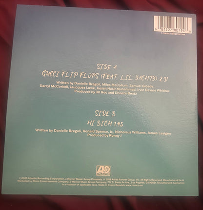 Bhad Bhabie : Gucci Flip Flops (7",45 RPM,Single,Limited Edition)