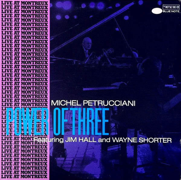 Michel Petrucciani : Power Of Three (LP,Album,Stereo)