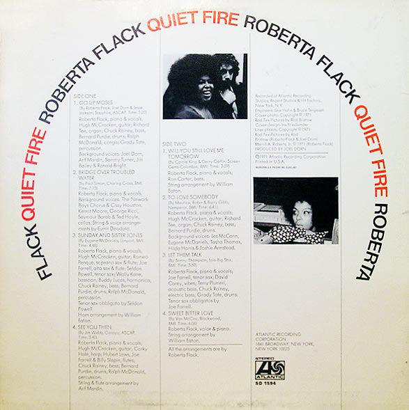 Roberta Flack : Quiet Fire (LP,Album)
