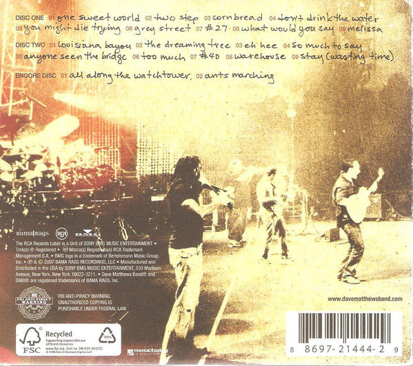 Dave Matthews Band : Live At Piedmont Park ()