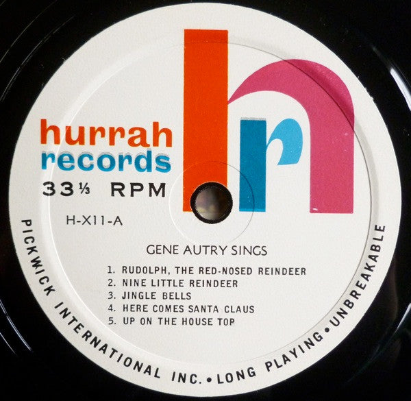 Gene Autry : Rudolph The Red-Nosed Reindeer & Other Christmas Favorites (LP)