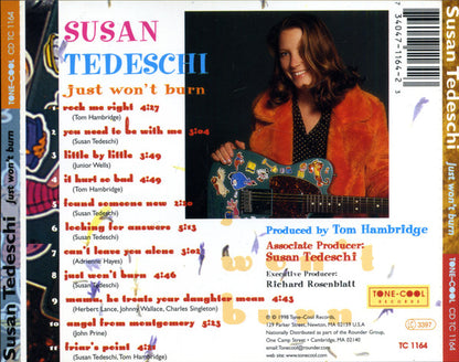Susan Tedeschi : Just Won't Burn (Album)