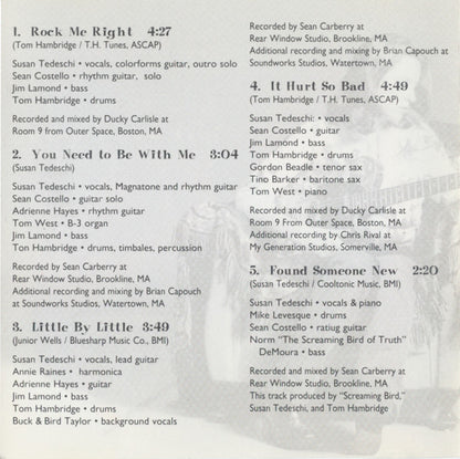 Susan Tedeschi : Just Won't Burn (Album)