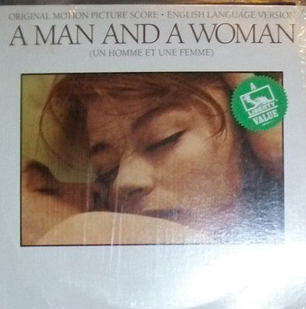 Francis Lai : A Man And A Woman: The English Language Version (Original Motion Picture Score) (LP,Album,Stereo,Reissue)