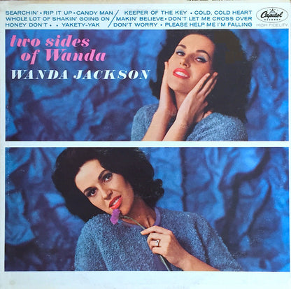 Wanda Jackson : Two Sides Of Wanda (LP,Mono)