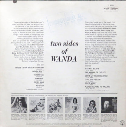 Wanda Jackson : Two Sides Of Wanda (LP,Mono)