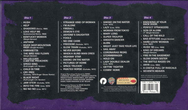 Deep Purple : Shades 1968-1998 (Compilation,Remastered)